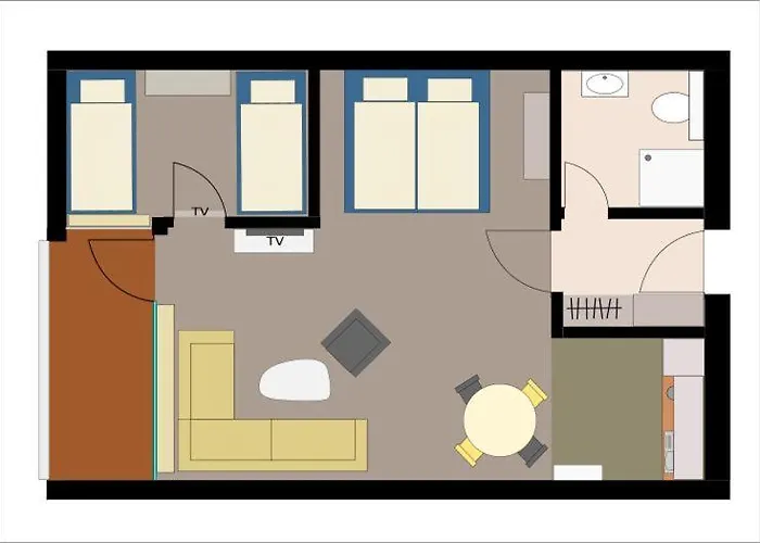 50-meter-bis-zum-strand-luetje-loge 티멘도르프스트랜드